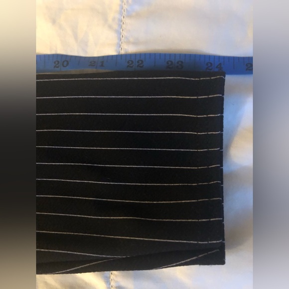PINSTRIPE BELTED JACKET SIZE: 16 - Picture 10 of 12
